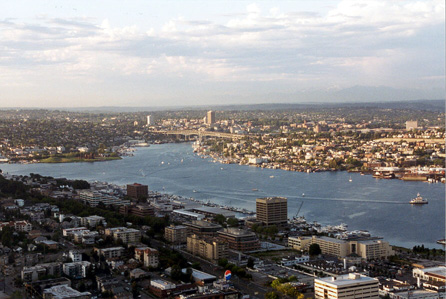 Seattle from Space Needle