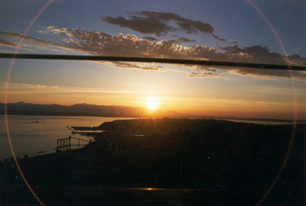 Sunset from Space Needle